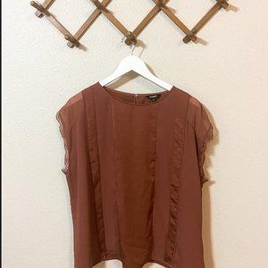 Express Satin and Lace Blouse